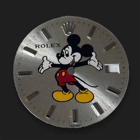 quadrante topolino per rolex|rolex topolino.